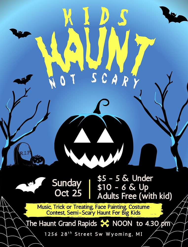 Haunt GR kids flyer Scream